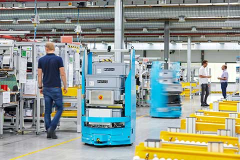 イメージ　無人搬送車